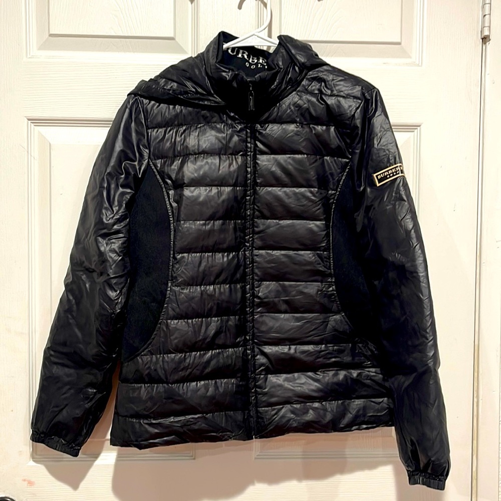 Burberry Golf Puffer Jacket Size L preloved
